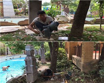 青海武漢歡樂谷亮化施工