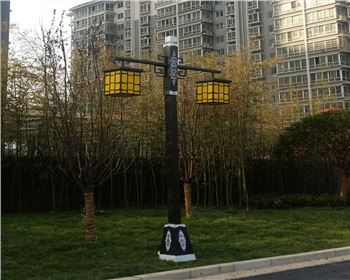 小區庭院燈、柱頭燈-寶雞龍庭山水項目