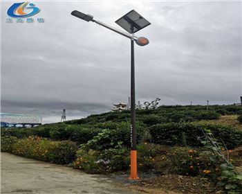 寧夏商洛山陽縣金橋茶廠太陽能路燈項目